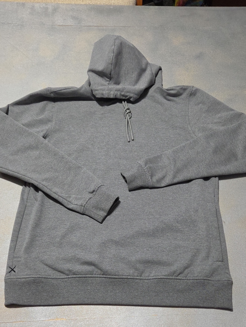 Cuts Clothing Men's Gray Pullover Hoodie